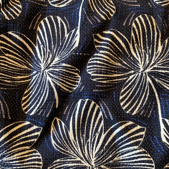 NWT J. Crew Floral Basketweave Short Sleeve Dress - Picture 9 of 9